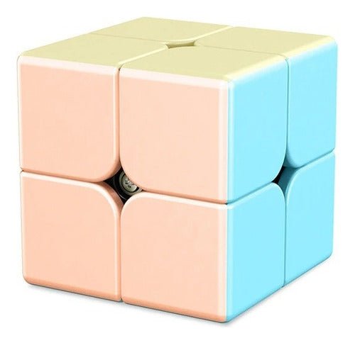 Cubo 2x2 Macaron Stickerless Speedcube Moyu - Koh Darshan