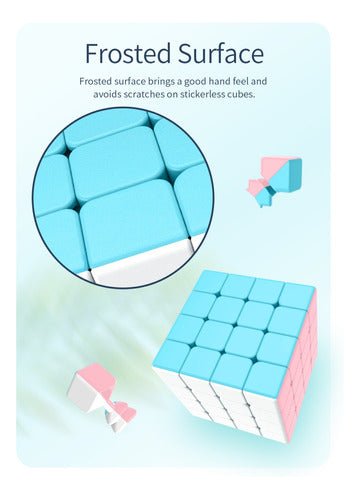 Cubo 2x2 Macaron Stickerless Speedcube Moyu - Koh Darshan