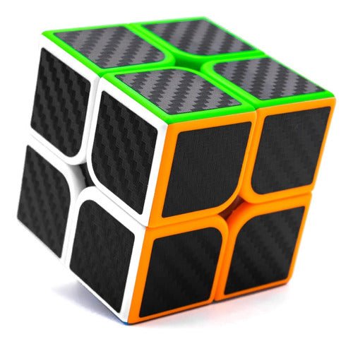 Cubo 2x2 Speedcube Fibra De Carbono Qiyi - Koh Darshan