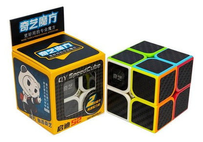 Cubo 2x2 Speedcube Fibra De Carbono Qiyi - Koh Darshan