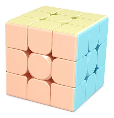 Cubo 3x3 Macaron Stickerless Speedcube Moyu - Koh Darshan