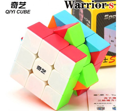 Cubo 3x3 Stickerless Speedcube Qiyi Warrior S - Koh Darshan