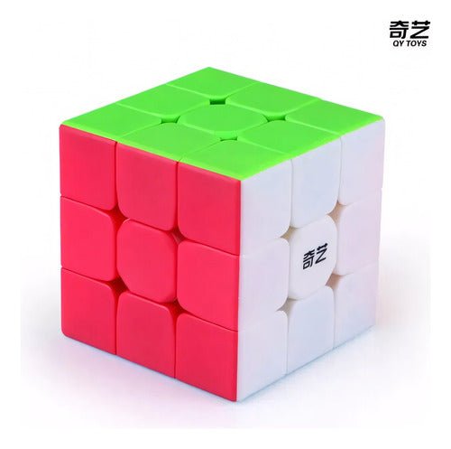 Cubo 3x3 Stickerless Speedcube Qiyi Warrior S - Koh Darshan