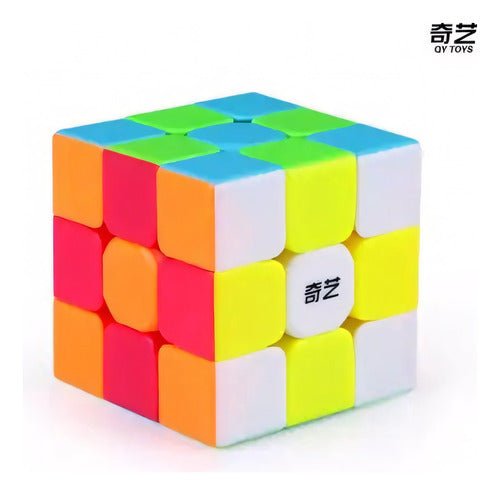 Cubo 3x3 Stickerless Speedcube Qiyi Warrior S - Koh Darshan