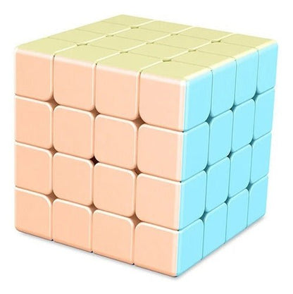 Cubo 4x4 Macaron Stickerless Speedcube Moyu - Koh Darshan