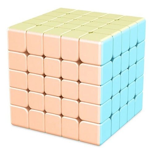 Cubo 5x5 Macaron Stickerless Speedcube Moyu - Koh Darshan