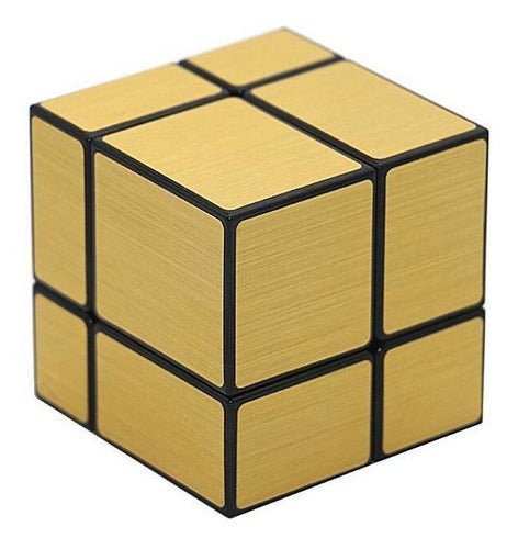 Cubo Espejo 2x2 Mirror Dorado Speedcube Qiyi - Koh Darshan