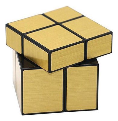 Cubo Espejo 2x2 Mirror Dorado Speedcube Qiyi - Koh Darshan