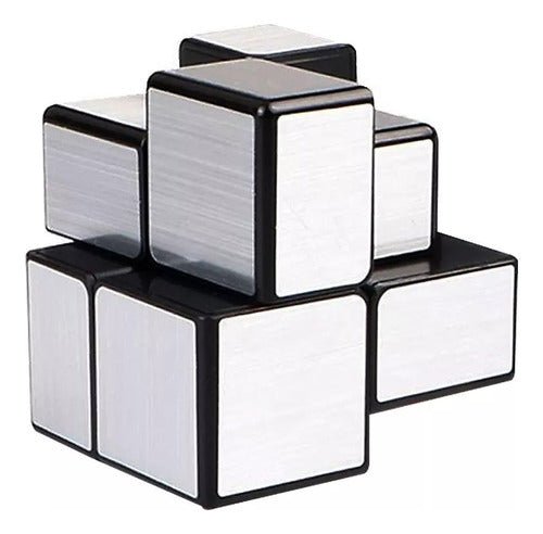 Cubo Espejo 2x2 Mirror Plateado Speedcube Qiyi - Koh Darshan