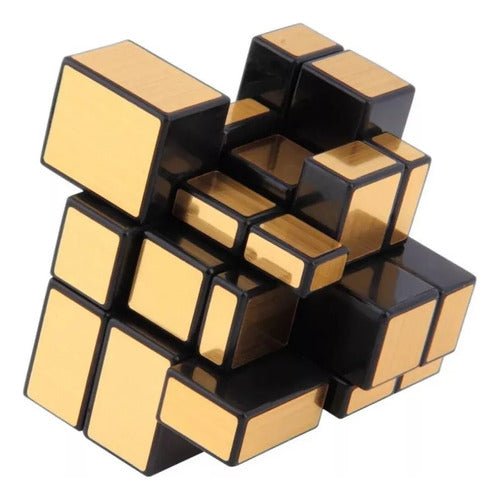 Cubo Espejo 3x3 Mirror Dorado Speedcube Qiyi - Koh Darshan