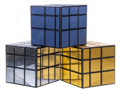 Cubo Espejo 3x3 Mirror Plateado Speedcube Qiyi - Koh Darshan