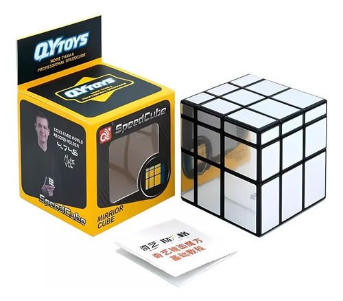 Cubo Espejo 3x3 Mirror Plateado Speedcube Qiyi - Koh Darshan