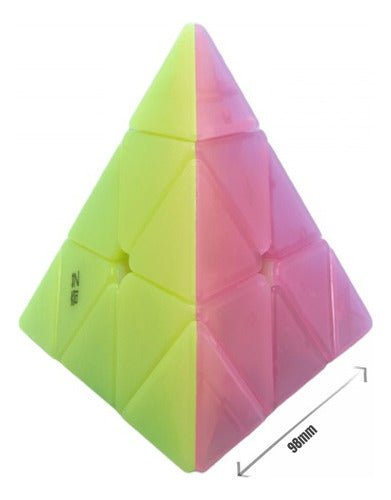 Cubo Pirámide Pyraminx Jelly Speedcube Qiyi - Koh Darshan