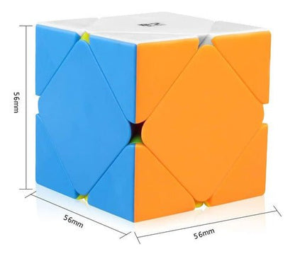 Cubo Skewb Stickerless Speedcube Qiyi - Koh Darshan