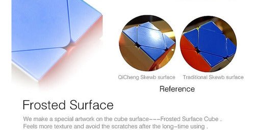 Cubo Skewb Stickerless Speedcube Qiyi - Koh Darshan