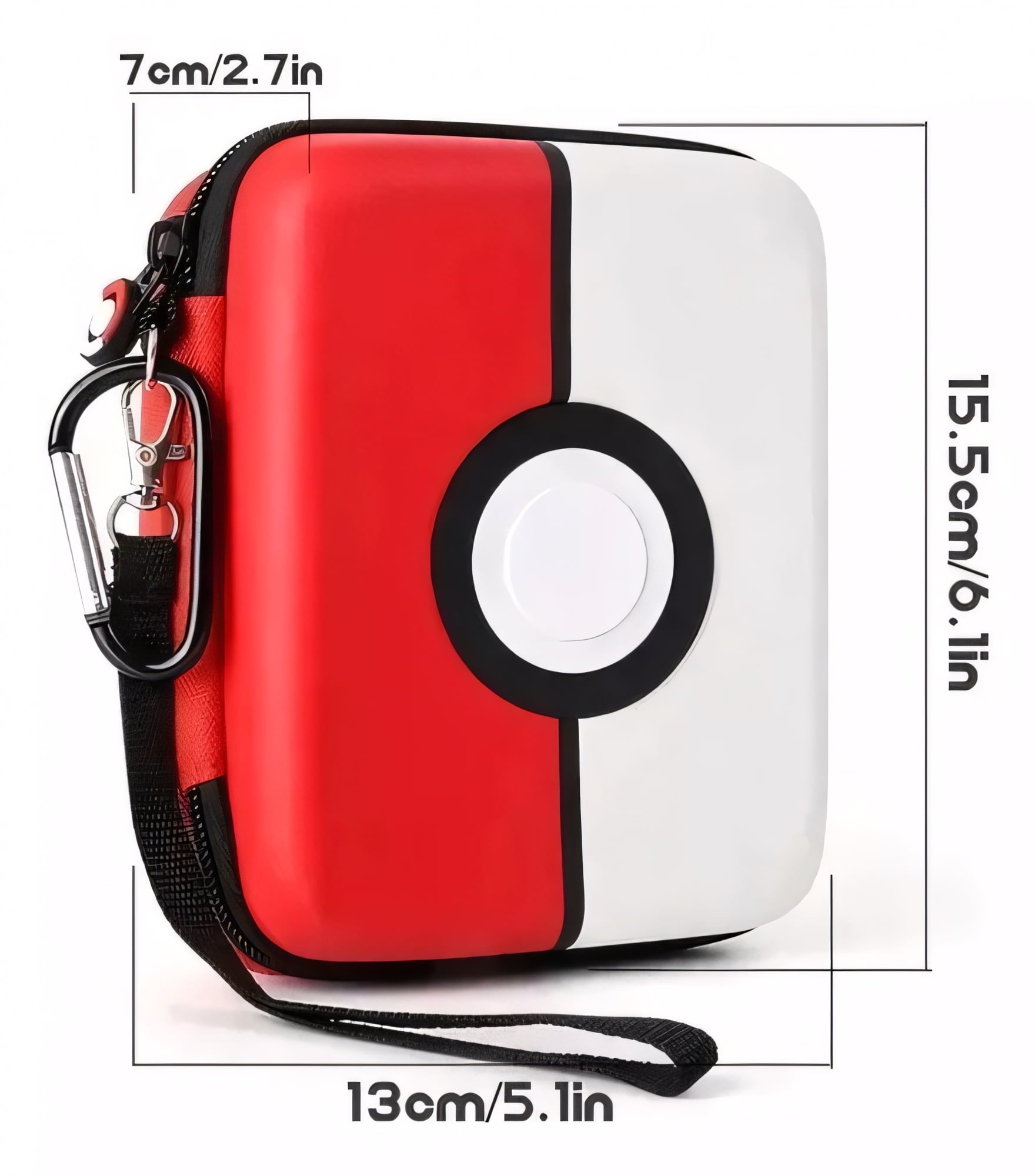 Estuche Para Cartas Pokémon Organizador 400 Cartas Pokebola - Koh Darshan