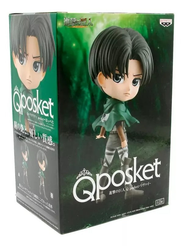 Figura Banpresto Q Posket Attack On Titan - Levi Verb - Koh Darshan