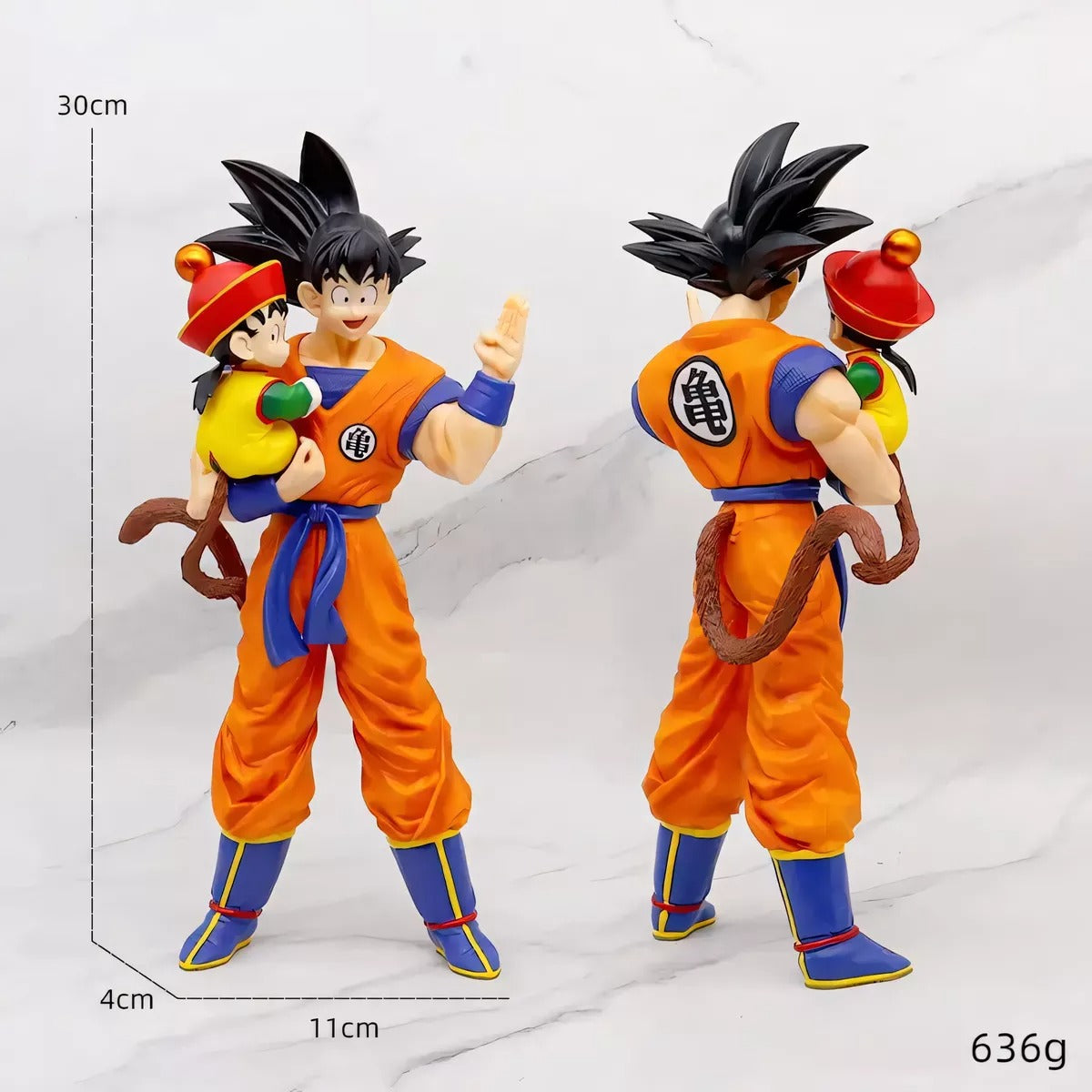 Figura Coleccionable 30 Cm - Goku Y Gohan Niño Dragon Ball Z - Koh Darshan