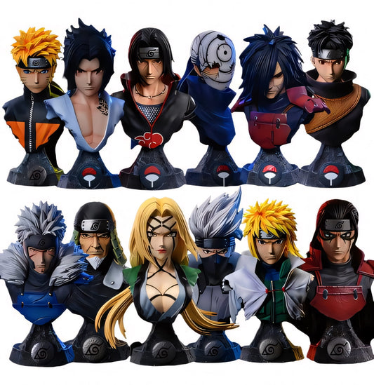 Figura Coleccionable Busto De Naruto - Personaje A Elegir - Koh Darshan