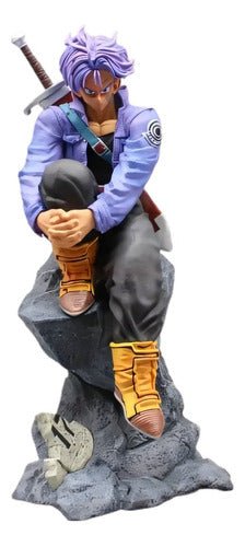 Figura Coleccionable Dbz 28 Cm - Trunks Del Futuro - Koh Darshan