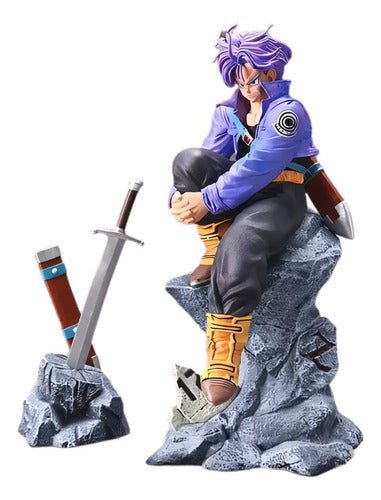 Figura Coleccionable Dbz 28 Cm - Trunks Del Futuro - Koh Darshan