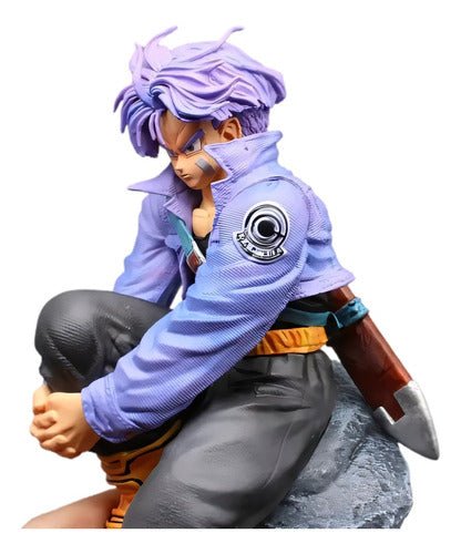 Figura Coleccionable Dbz 28 Cm - Trunks Del Futuro - Koh Darshan