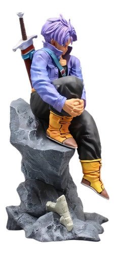 Figura Coleccionable Dbz 28 Cm - Trunks Del Futuro - Koh Darshan