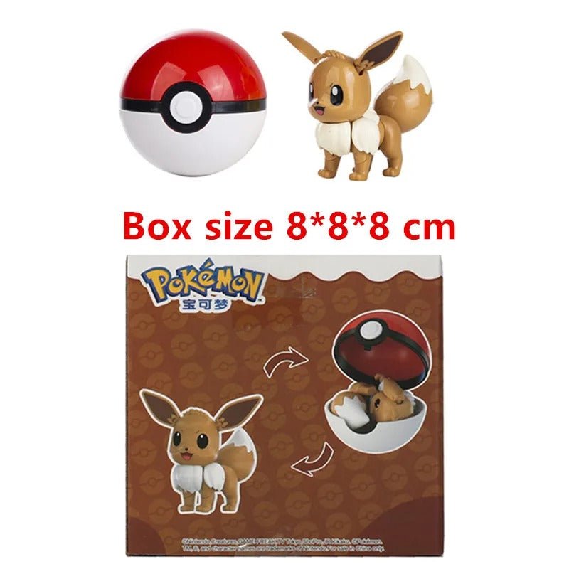 Figura coleccionable de Pokémon en pokebola - Koh Darshan