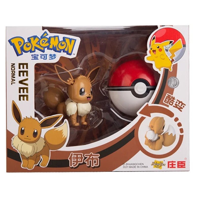 Figura coleccionable de Pokémon en pokebola - Koh Darshan