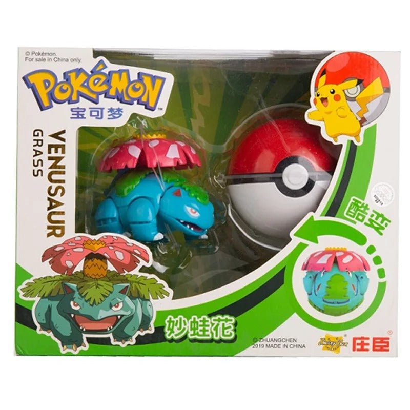 Figura coleccionable de Pokémon en pokebola - Koh Darshan