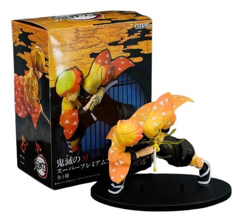 Figura Coleccionable Demon Slayer Zenitsu Posición De Ataque - Koh Darshan