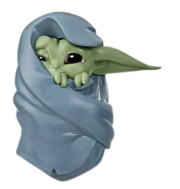 Figura Coleccionable Grogu Baby Yoda Modelo A Elegir 7 Cm - Koh Darshan