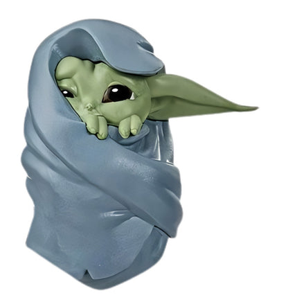 Figura Coleccionable Grogu Baby Yoda Modelo A Elegir 7 Cm - Koh Darshan