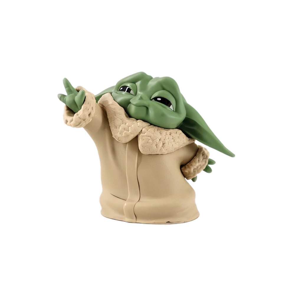 Figura Coleccionable Grogu Baby Yoda Modelo A Elegir 7 Cm - Koh Darshan