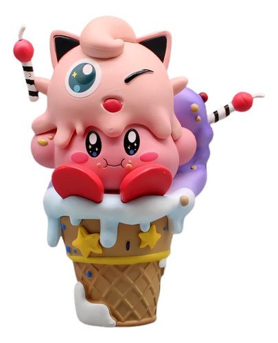 Figura Coleccionable Helado Kirby Y Jigglipuff 14 Cm - Koh Darshan