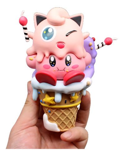 Figura Coleccionable Helado Kirby Y Jigglipuff 14 Cm - Koh Darshan