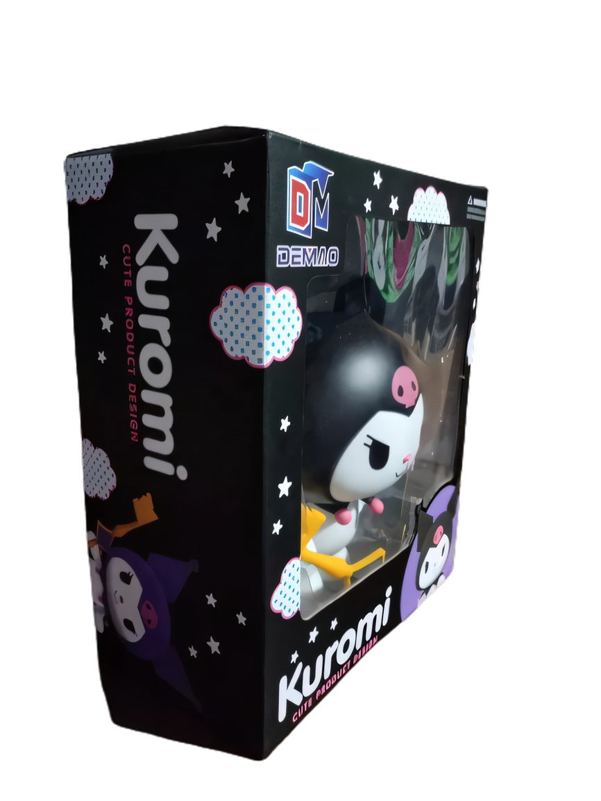 Figura Coleccionable Muñeca Sanrio - Kuromi Con Llave 24 Cm - Koh Darshan