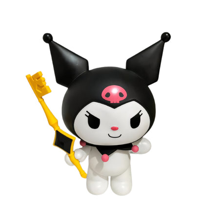 Figura Coleccionable Muñeca Sanrio - Kuromi Con Llave 24 Cm - Koh Darshan