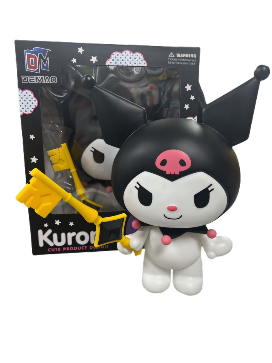 Figura Coleccionable Muñeca Sanrio - Kuromi Con Llave 24 Cm - Koh Darshan