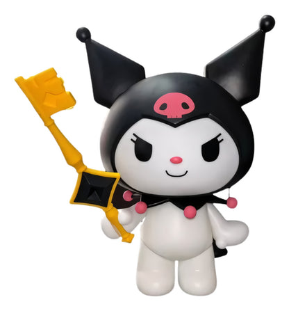 Figura Coleccionable Muñeca Sanrio - Kuromi Con Llave 24 Cm - Koh Darshan