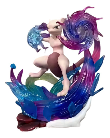 Figura Coleccionable Pokémon Con Luz Led 14 Cm - Mew Two - Koh Darshan