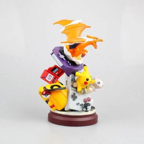 Figura Coleccionable Pokémon Game Boy Pikachu Mew Charizard - Koh Darshan