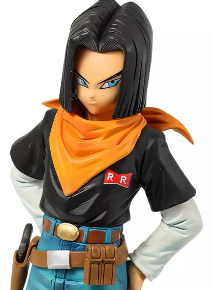 Figura Coleccionable Pvc 24 Cm - Androide 17 Dragon Ball Z - Koh Darshan