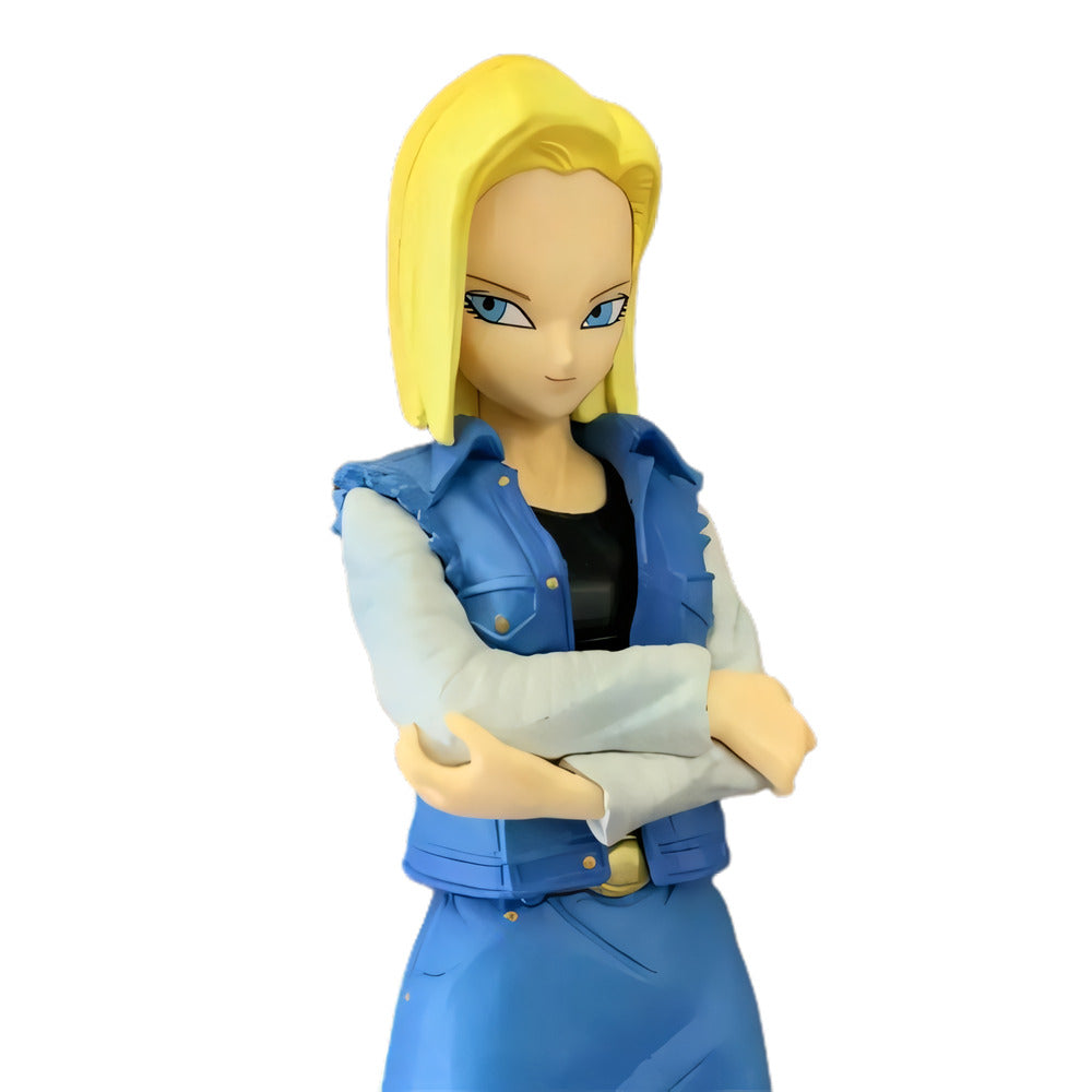 Figura Coleccionable Pvc 24 Cm - Androide 18 Dragon Ball Z - Koh Darshan