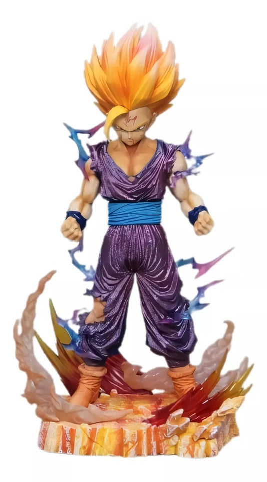 Figura Coleccionable Pvc 25 Cm - Gohan Ssj2 Dragon Ball Z - Koh Darshan