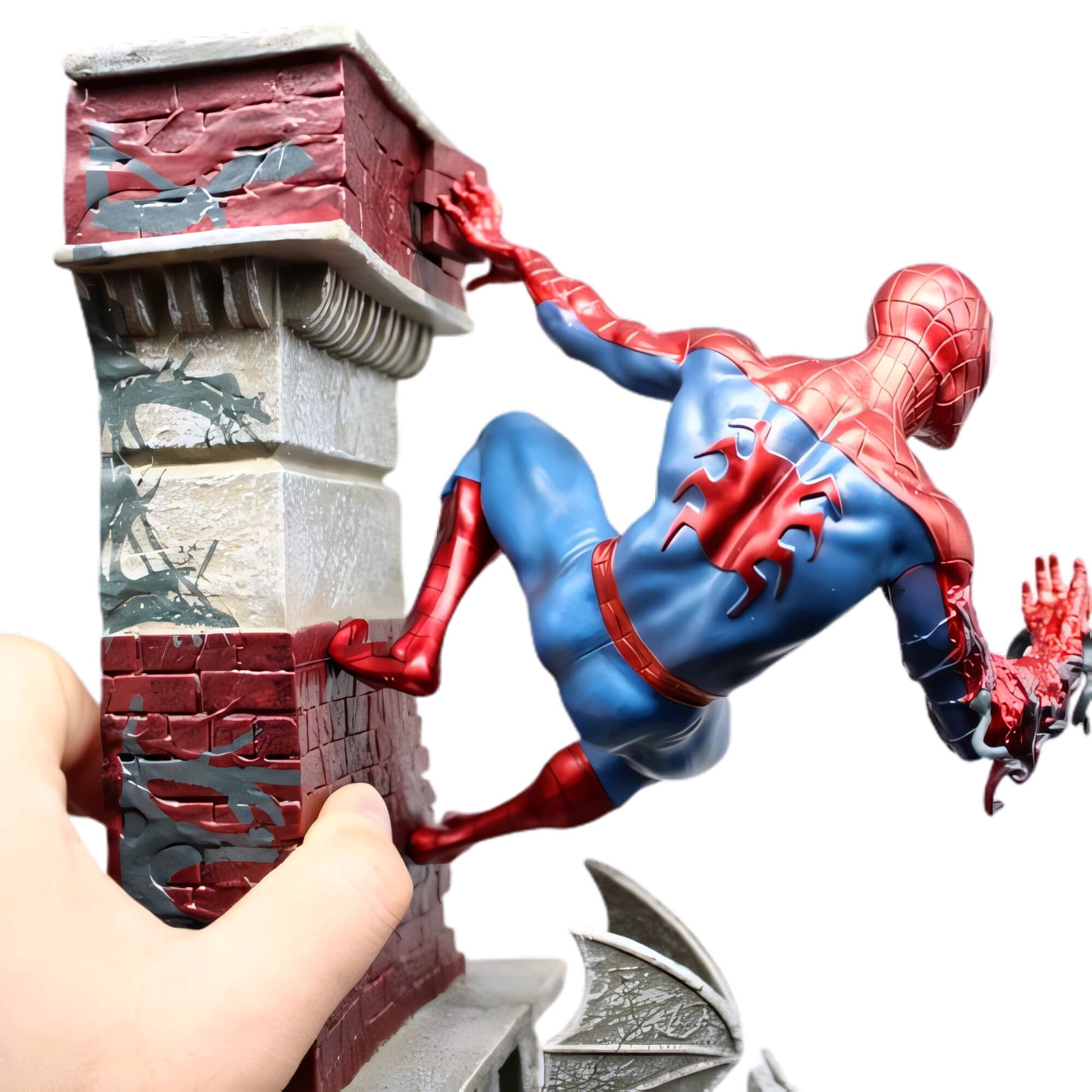 Figura Coleccionable Spiderman Y Venom 29 Cm - Koh Darshan