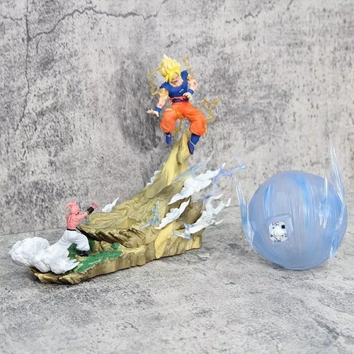 Figura De Acción Coleccionable - Gokú Vs Majin Boo Genkidama - Koh Darshan