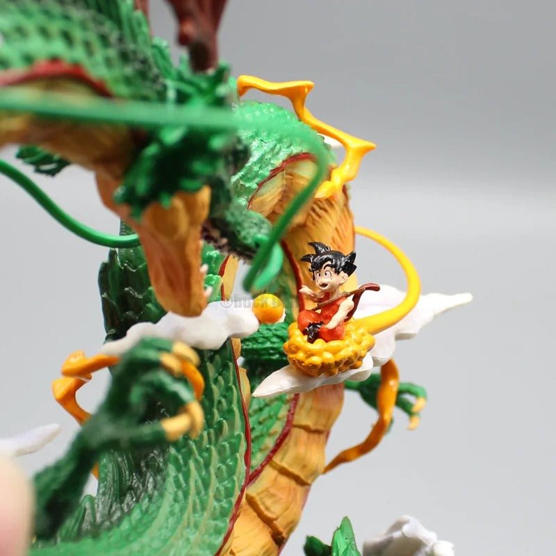 Figura De Acción Coleccionable - Shen Long con Gokú en nube voladora - Koh Darshan