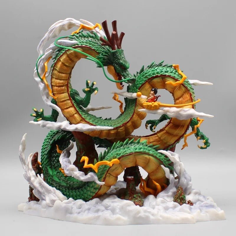 Figura De Acción Coleccionable - Shen Long con Gokú en nube voladora - Koh Darshan