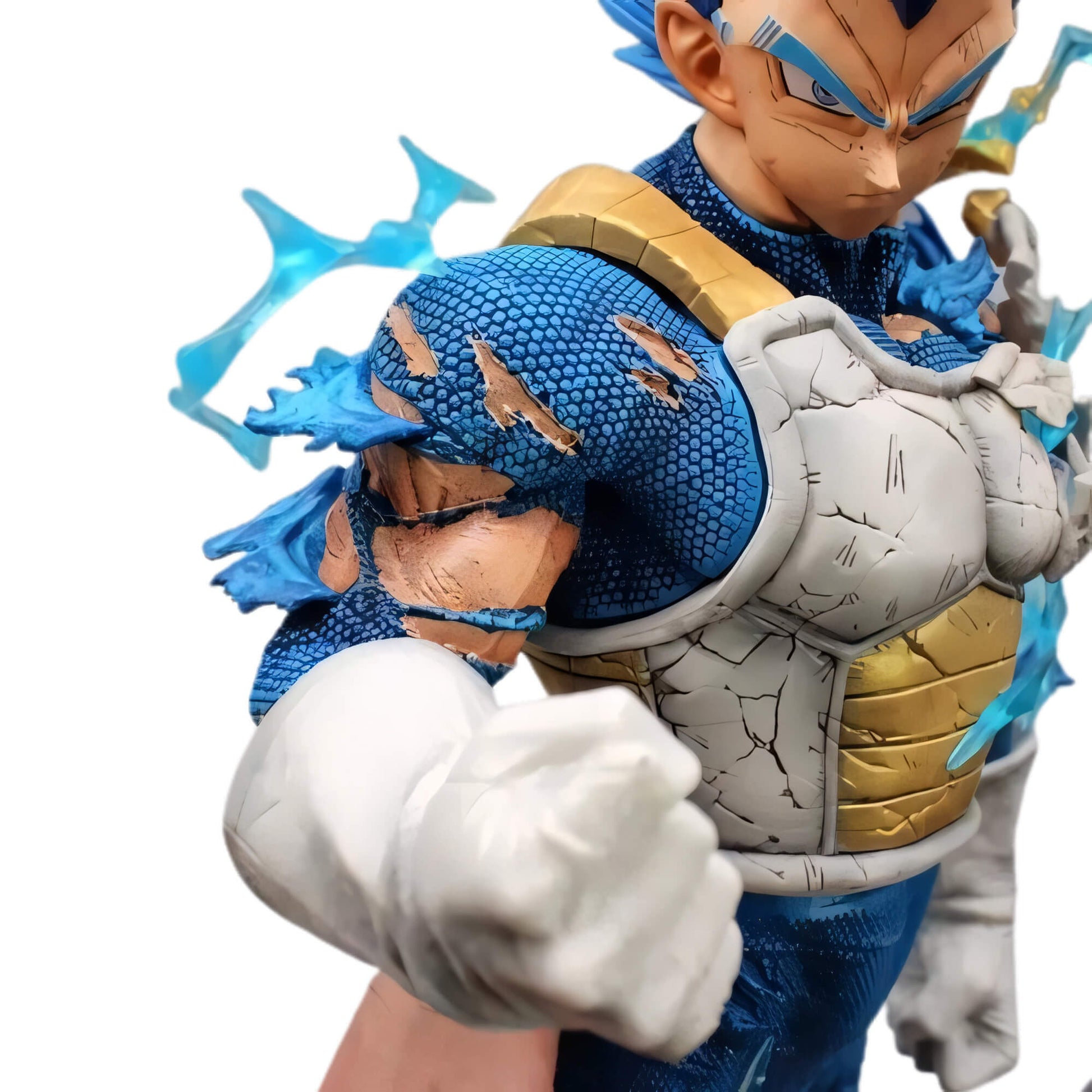 Figura De Acción Dbz Cabezas Intercambiables Led - Vegeta - Koh Darshan